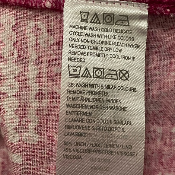 Joan Rivers Pink Button Down Shirt - Picture 5 of 7